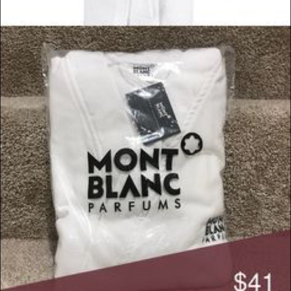RARE MONT BLANC BATHROBE!